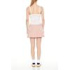 Forever 21 Women’s Pleated A-line Mini Skirt(Light Pink)