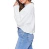 Forever 21 Women’s Ribbed Knit Cardigan Sweater(Cream)