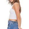 Forever 21 Women’s Ruched Sweetheart Cami(White)
