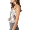 Forever 21 Women’s Satin Plaid Cropped Cami(Vanilla)