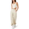 Forever 21 Women’s Seamless Curve-Hem Cropped Tank Top(Birch)