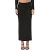Forever 21 Women’s Sequin Midi Skirt(Black)
