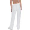 Forever 21 Women’s Straight-Leg Twill Pants(Cream)