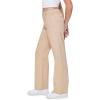 Forever 21 Women’s Straight-Leg Twill Pants(Khaki)