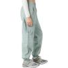 Forever 21 Women’s Twill Cargo Joggers(Green Haze)