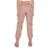 Forever 21 Women’s Windbreaker Cargo Joggers(Cocoa)