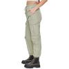 Forever 21 Women’s Windbreaker Cargo Joggers(Sage)