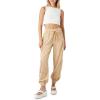 Forever 21 Women’s Corduroy Cargo Joggers(Warm Sand)