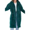 Forever 21 Women’s Faux Fur Teddy Coat(Hunter Green)