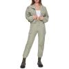 Forever 21 Women’s Windbreaker Cargo Joggers(Sage)