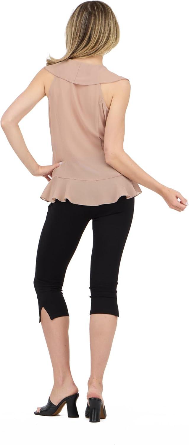 image:imageForever 21 Womens Paulette Top with Ruffle TrimTaupe