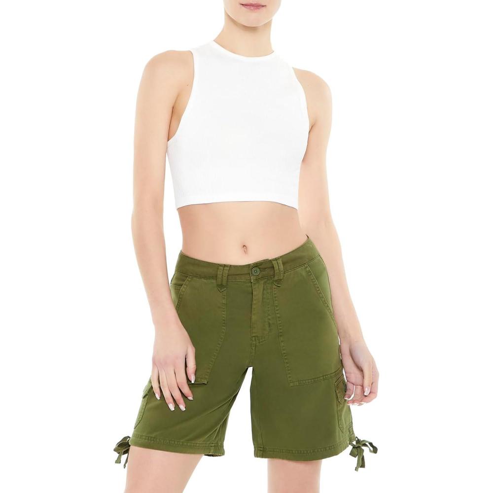 image:imageForever 21 Womens Seamless Cropped Tank TopWhite