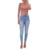 Forever 21 Women’s Acid Wash Crop Top(Rust)