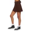 Forever 21 Women’s Belted Mini Skirt(Chocolate)