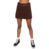 Forever 21 Women’s Belted Mini Skirt(Chocolate)