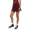 Forever 21 Women’s Belted Mini Skirt(Merlot)