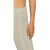Forever 21 Women’s Cable Knit Skinny Pants(Oyster Grey)