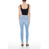 Forever 21 Women’s Curvy High-Rise Skinny Jeans(Light Denim)