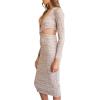 Forever 21 Women’s Cutout Bodycon Dress(Taupe)