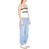 Forever 21 Women’s Denim Utility Cargo Joggers(Light Denim)