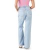 Forever 21 Women’s Distressed Flare Jeans(Light Denim)