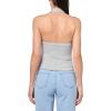 Forever 21 Women’s Halter Top with Graphic Print Casual Trend Style(Heather Grey)