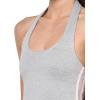 Forever 21 Women’s Halter Top with Graphic Print Casual Trend Style(Heather Grey)