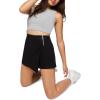 Forever 21 Women’s High-Rise Chambray Skort(Black)