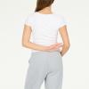 Forever 21 Women’s Hourglass Fitted T-Shirt(White)