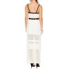 Forever 21 Women’s Open-Knit Maxi Skirt(Vanilla)