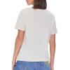 Forever 21 Women’s Organically Grown Cotton Tee(Cream)