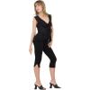 Forever 21 Womens Paulette Top with Ruffle Trim(Black)