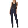 Forever 21 Women’s Plunging Knotted Satin Tank Top(Black)