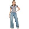 Forever 21 Womens Polo Tee with Embroidery(Brown)