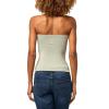 Forever 21 Womens Regular Length Tube Top Strapless Stretch(Green)
