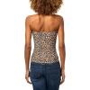 Forever 21 Women’s Regular Length Tube Top Strapless Stretch(Leopard)
