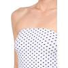 Forever 21 Womens Regular Length Tube Top Strapless Stretch(White)