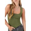 Forever 21 Women’s Ribbed Knit Tank Top(Cypress)