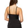 Forever 21 Women’s Ruched Cami Bodysuit(Black)