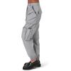 Forever 21 Women’s Ruched Pocket Joggers(Harbor Grey)