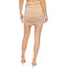 Forever 21 Women’s Ruched Wrap Mini Skirt(Taupe)