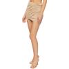 Forever 21 Women’s Ruched Wrap Mini Skirt(Taupe)