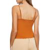 Forever 21 Women’s Seamed Fitted Cami(Praline)