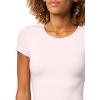 Forever 21 Womens Short Sleeve Crew Neck Yummy T Shirt with Hourglass Waist(Pink)