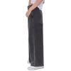 Forever 21 Women’s Wide-Leg High-Rise Jeans(Washed Black)