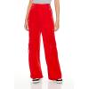 Forever 21 Women’s Wide-Leg Utility Cargo Pants(High Risk Red)