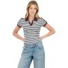 Forever 21 Womens Polo Tee with Embroidery(Brown)