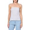 Forever 21 Womens Regular Length Tube Top Strapless Stretch(White)