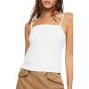 Forever 21 Women’s Seamed Fitted Cami(Vanilla)
