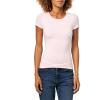 Forever 21 Womens Short Sleeve Crew Neck Yummy T Shirt with Hourglass Waist(Pink)
